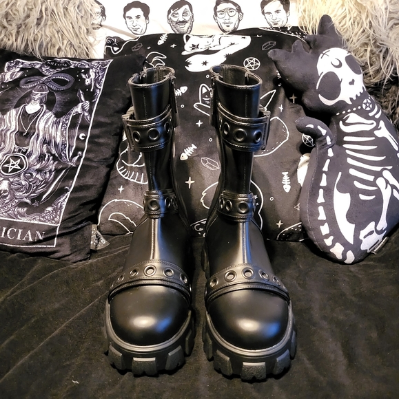 NWOT RARE Killstar Astral Ash boots - Picture 4 of 7